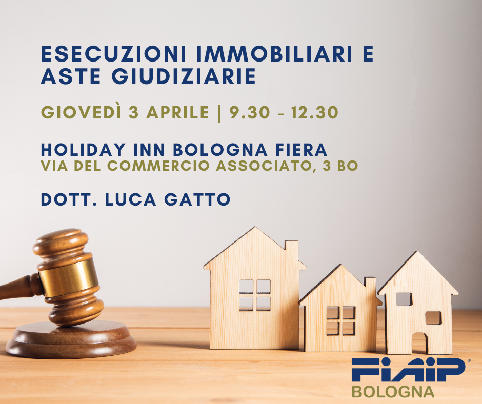 A Bologna corso sulle aste giudiziarie ed esecuzioni immobiliari